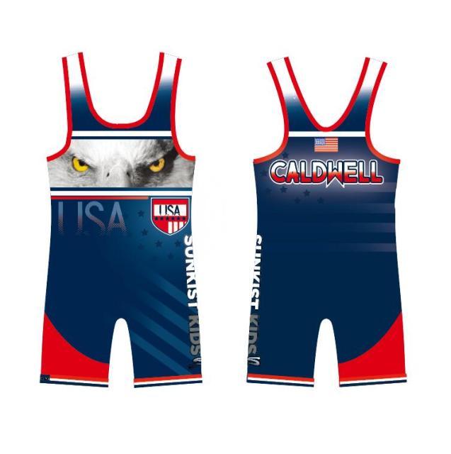 Leemier USA wrestling team singlet men and women wrestling fans