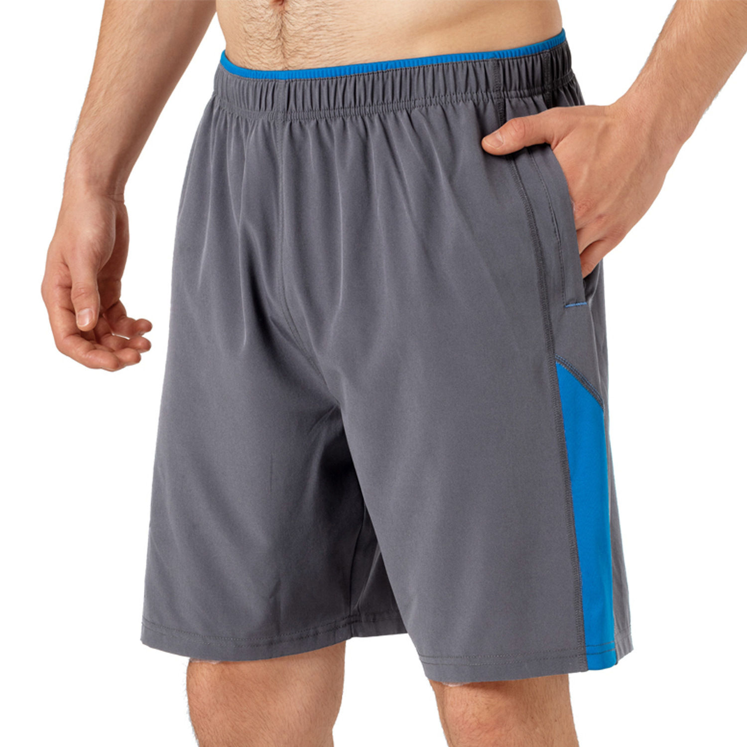 Mens quick dry running gym shorts fitness shorts