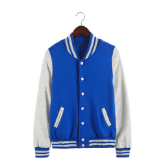 Leemier Sports Multi color cotton baseball jacket school wear baseball full button jacket uniform