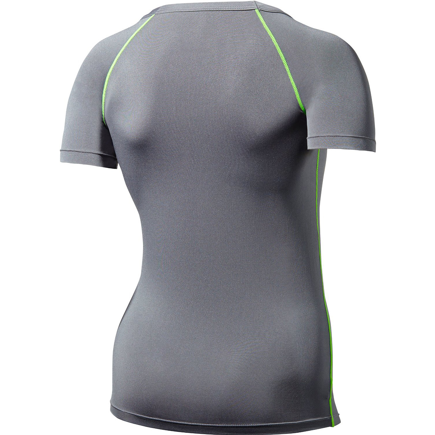 Women gym fitness compress t shirt stretchable breathable running t shirt for sports and exercise