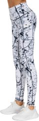 Full printing women yoga pants leggings with invisble phone pocket