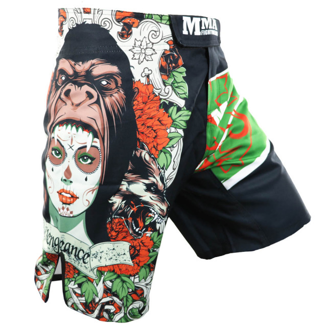 Custom Printing MMA shorts for men fighters