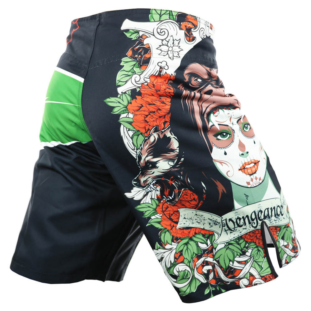 Custom Printing MMA shorts for men fighters