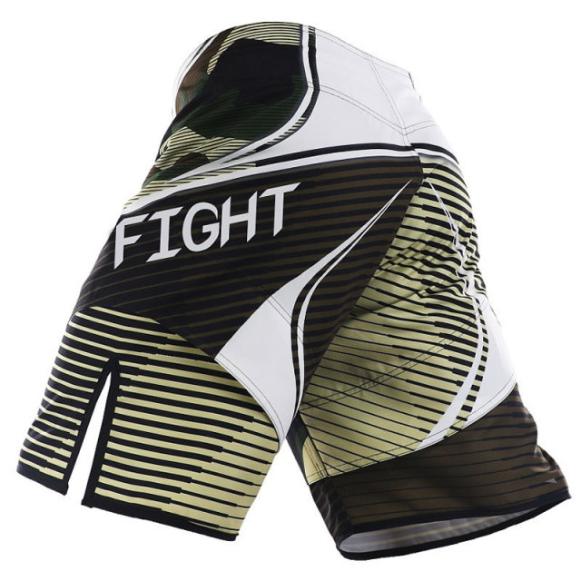 Dye sublimation printing combat shorts fight mma shorts for men