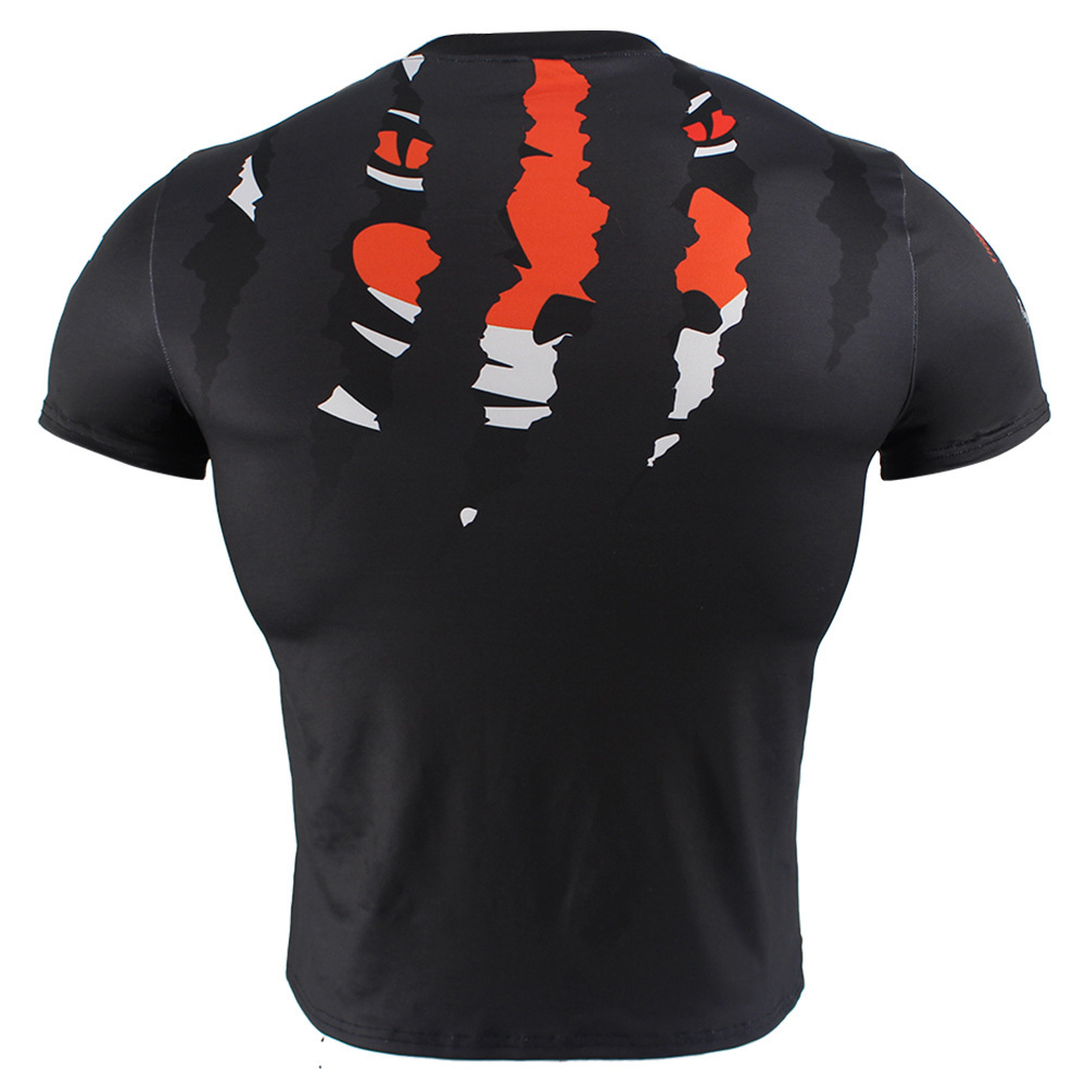 Long sleeve combat t shirt fightwear mma rashguards compress t shirts for men