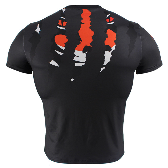 Long sleeve combat t shirt fightwear mma rashguards compress t shirts for men