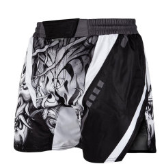 Quck dry fully printed custom mens mma shorts muay thai shorts thai fight shorts