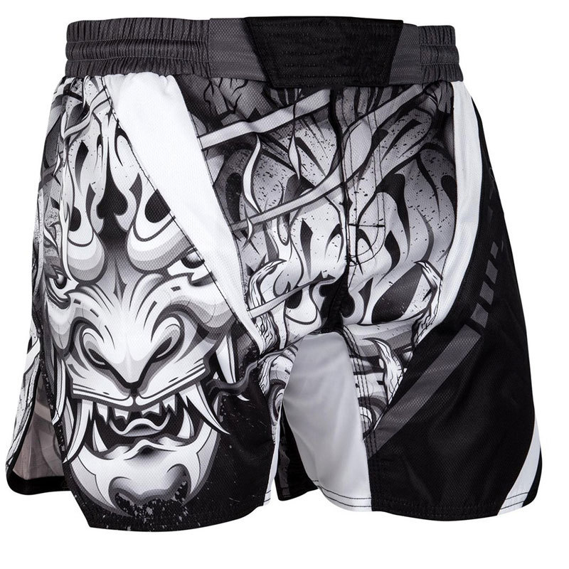 Quck dry fully printed custom mens mma shorts muay thai shorts thai fight shorts