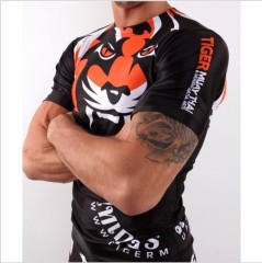 Long sleeve combat t shirt fightwear mma rashguards compress t shirts for men