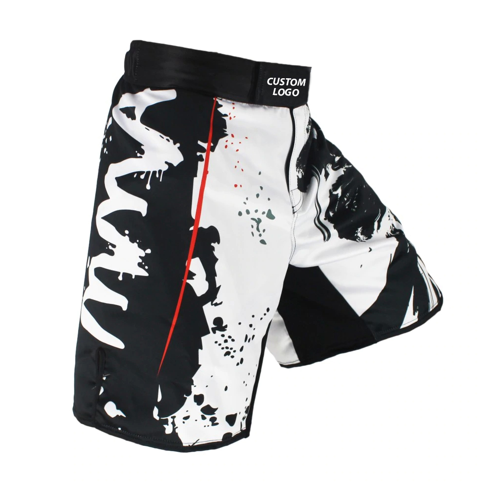 New design digital printing mma muay thai shorts combat shorts supplier