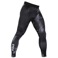 Short sleeve combat t shirt fightwear mma rashguards long compress pants