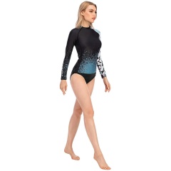 Women long sleeve compress rashguards compression t shirts