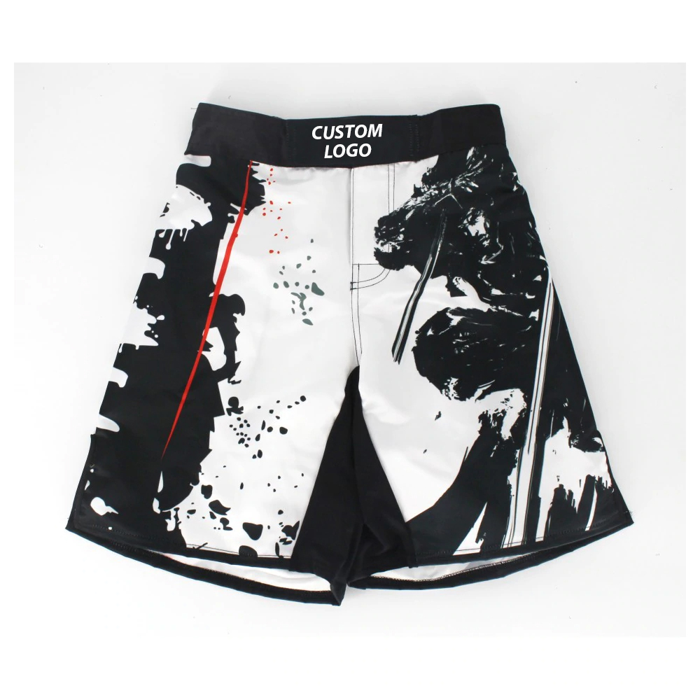 New design digital printing mma muay thai shorts combat shorts supplier