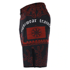 Digital printing sublimated mma shorts customized sizes for men