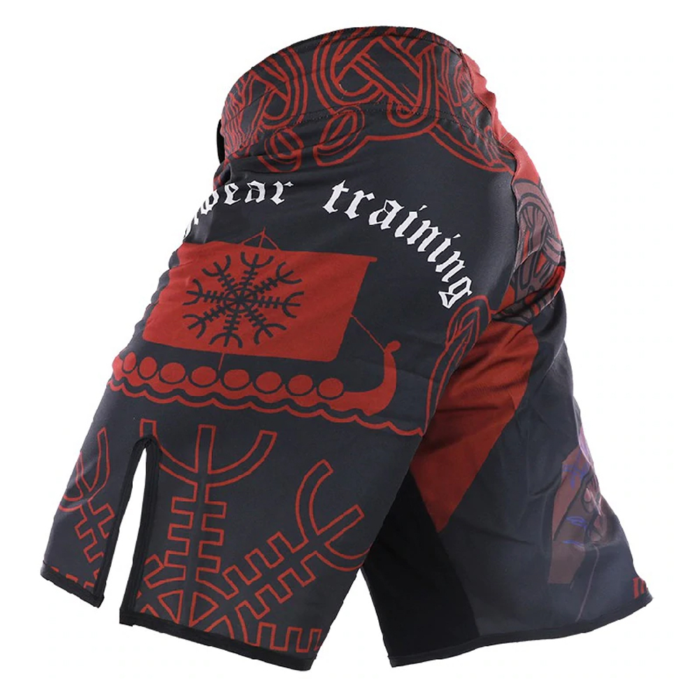 Digital printing sublimated mma shorts customized sizes for men