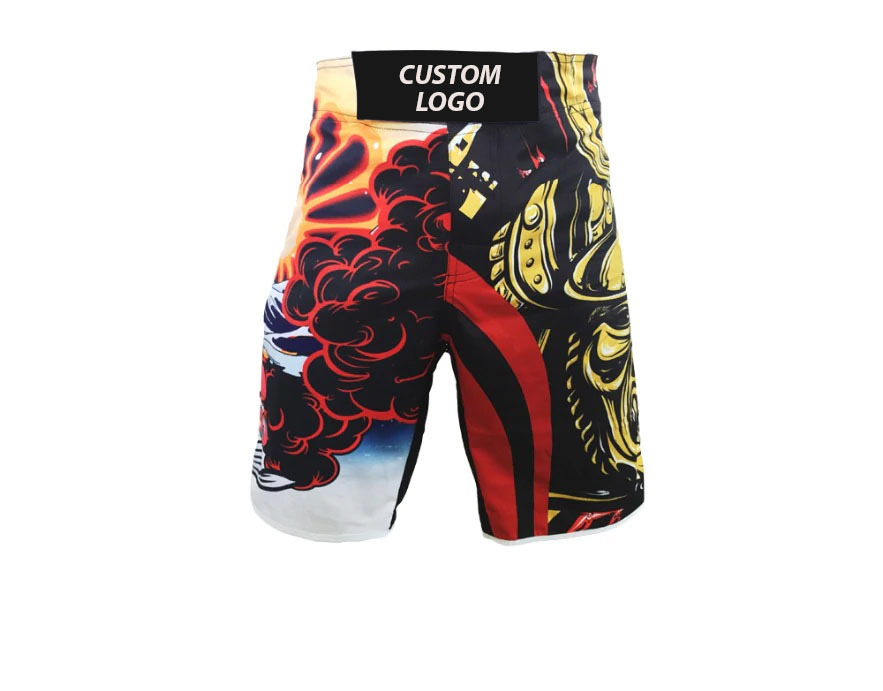 Custom printing mma shorts martial arts shorts factory supplier