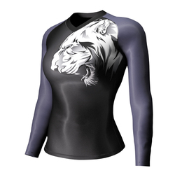 Women long sleeve compress rashguards compression t shirts