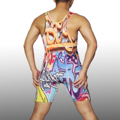 USA wrestling team wrestling singlet factory oem service custom wrestling singlet, wrestling singlet, dye sublimation singlet