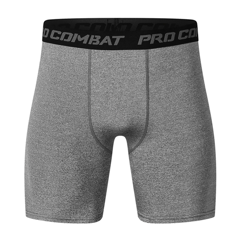 Plain color basic style compress combat shorts pro fight wear gym running shorts