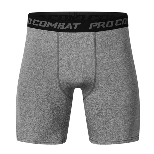 Plain color basic style compress combat shorts pro fight wear gym running shorts
