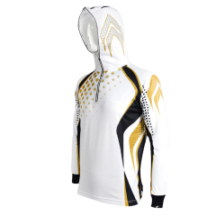 Sublimation Printing Custom Fishing Jersey with Hood