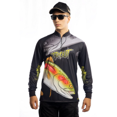 Long Sleeve Quater Zipper Fishing Jacket UPF30+