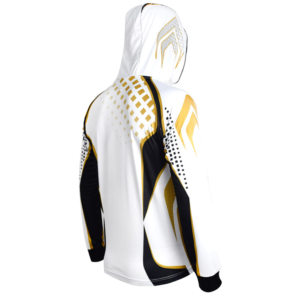 Sublimation Printing Custom Fishing Jersey with Hood