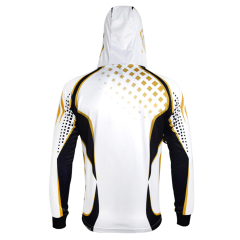 Sublimation Printing Custom Fishing Jersey with Hood