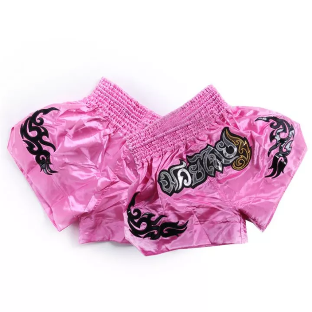 Custom Blue Color Women Muay Thai Shorts