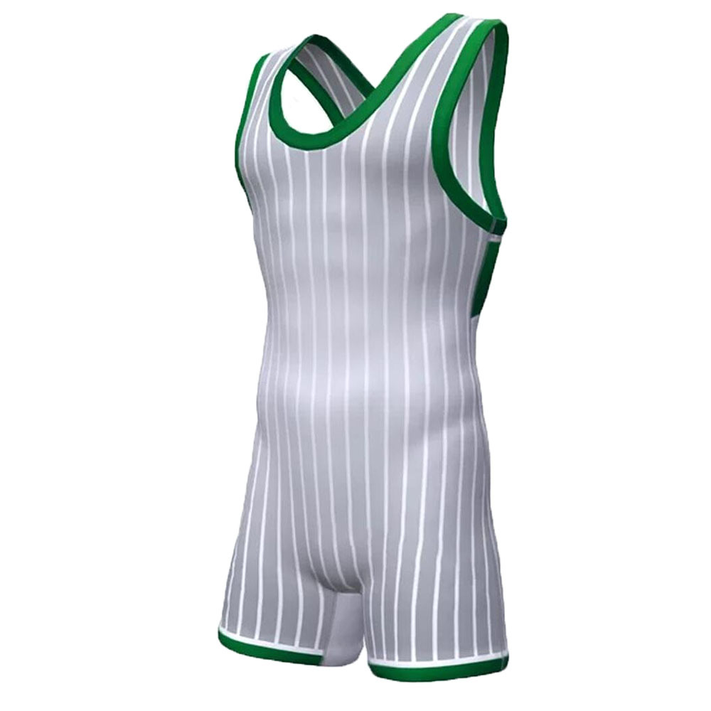 Custom mens womens wrestling trainning game singlet shirt