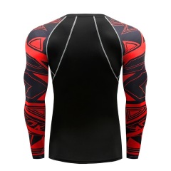 Long Sleeve Elite Cut Mens MMA Fight Rash Guards And Spats