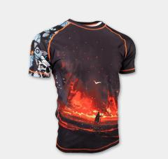 Mens MMA Combat Fight Rash Guards For Fighters