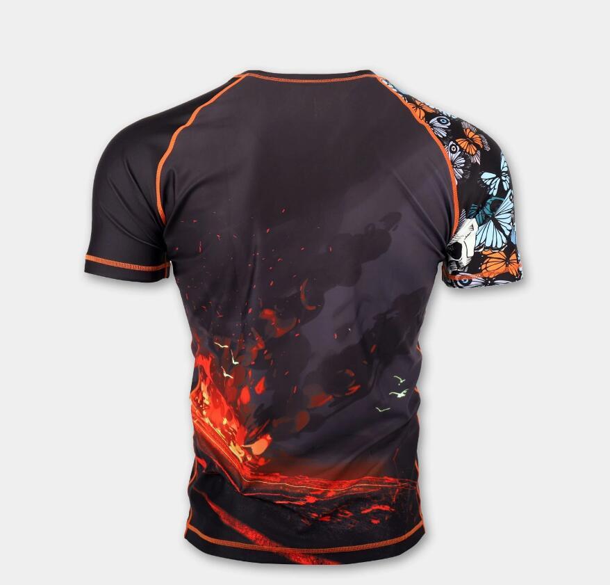 Mens MMA Combat Fight Rash Guards For Fighters
