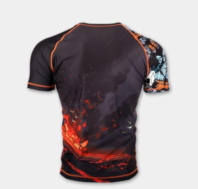 Mens MMA Combat Fight Rash Guards For Fighters