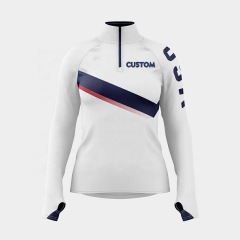 USA wrestling team wrestling singlet trainning 1/4 zipper jacket