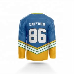 Custom Printing Ice Hockey Uniform Jersey - Personalized Team Jerseys for Ice Hockey, Soccer & Other Sports