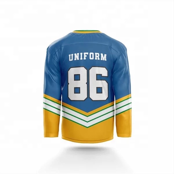 Custom Printing Ice Hockey Uniform Jersey - Personalized Team Jerseys for Ice Hockey, Soccer & Other Sports