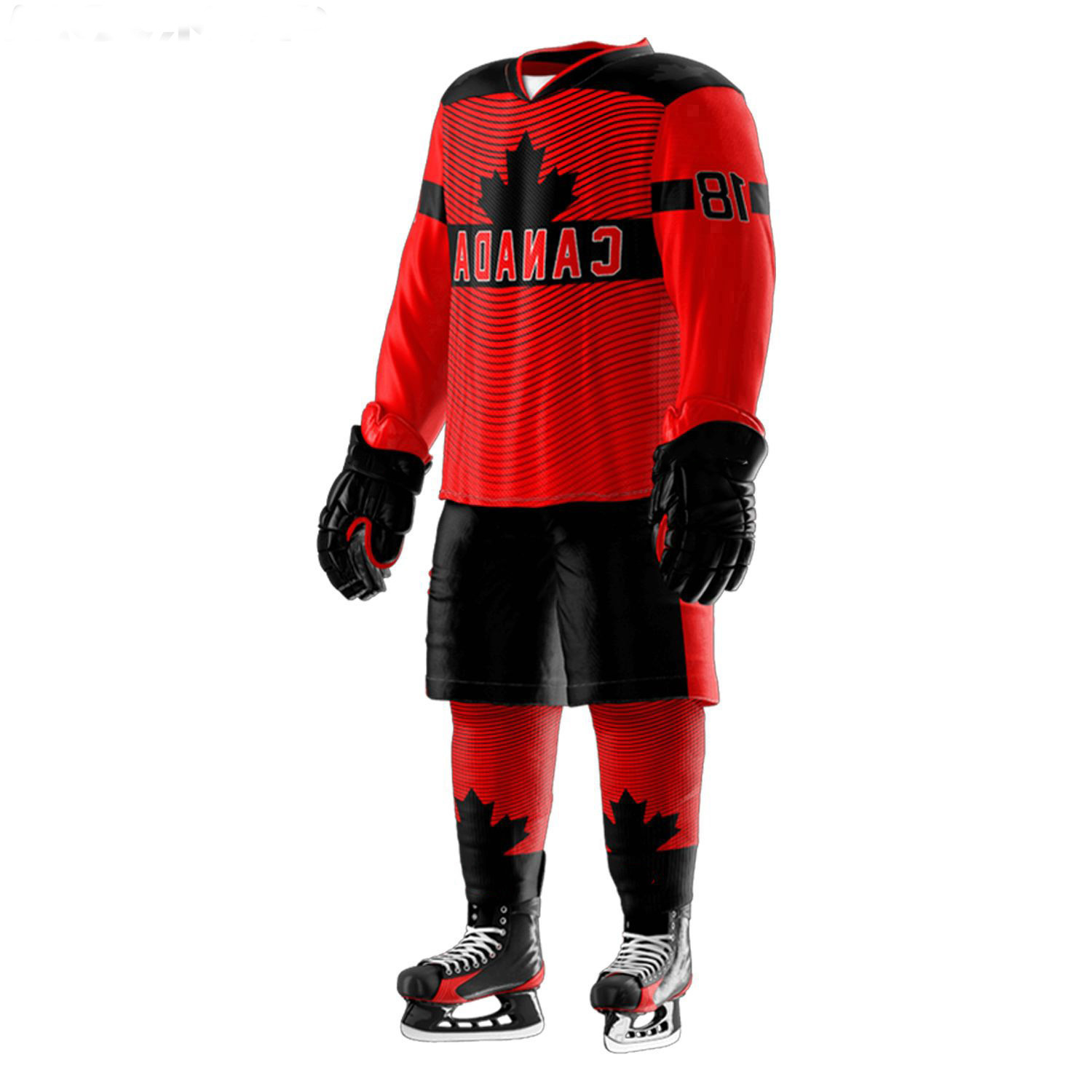 Custom Printing Ice Hockey Uniform Jersey - Personalized Team Jerseys for Ice Hockey, Soccer & More