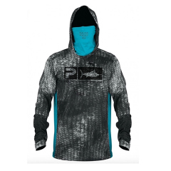 Custom Anti-UV Fishing Jersey Hoodie With Mask