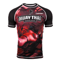 Sublimated Printing Short Sleeve MMA T Shirts