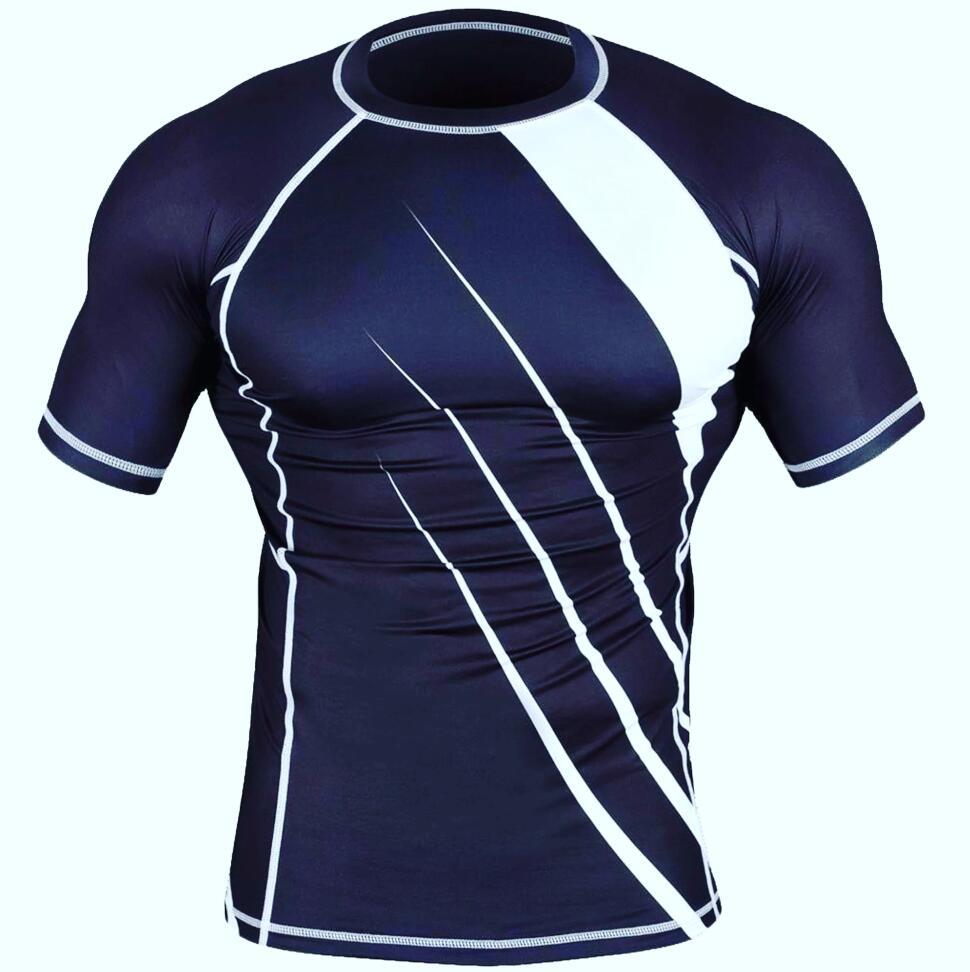 New Design Blue Color Quick-Dry Fabric rashguards