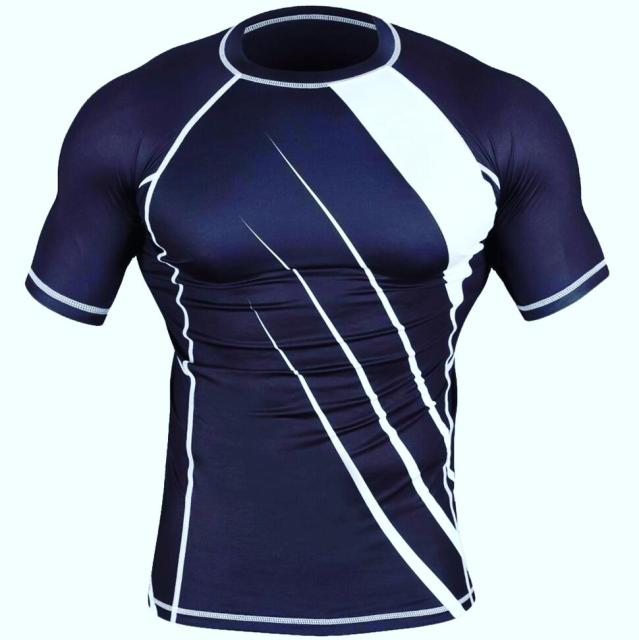 New Design Blue Color Quick-Dry Fabric rashguards