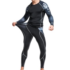 Long Sleeve Rashguards and Spat Set