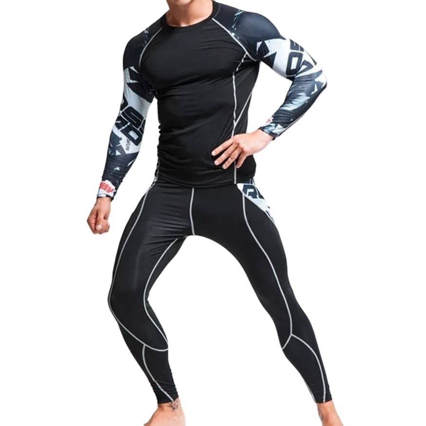 Long Sleeve Rashguards and Spat Set