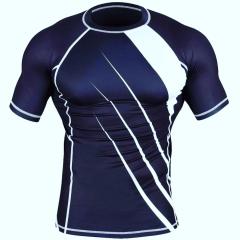 New Design Blue Color Quick-Dry Fabric rashguards