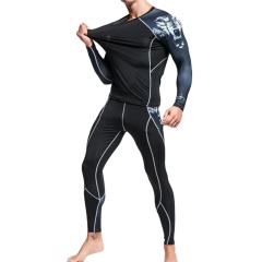 Long Sleeve Rashguards and Spat Set