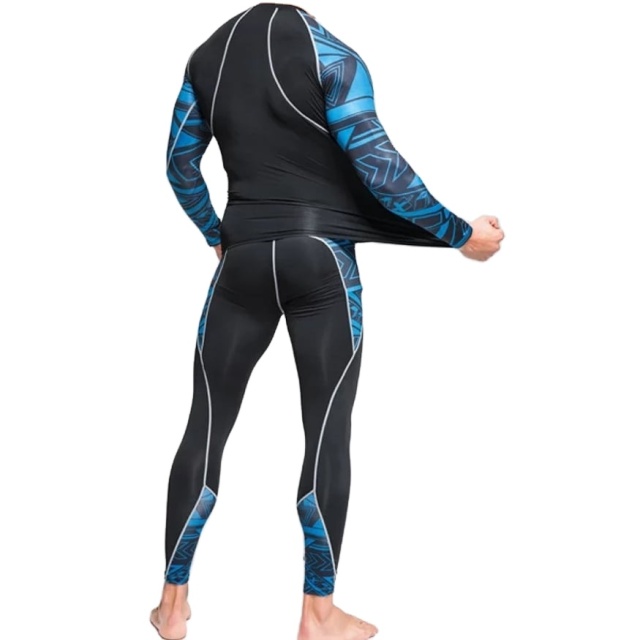 Long Sleeve Rashguards and Spat Set