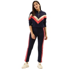 Elegant Women Fashion Athleisure Sports Track Suit