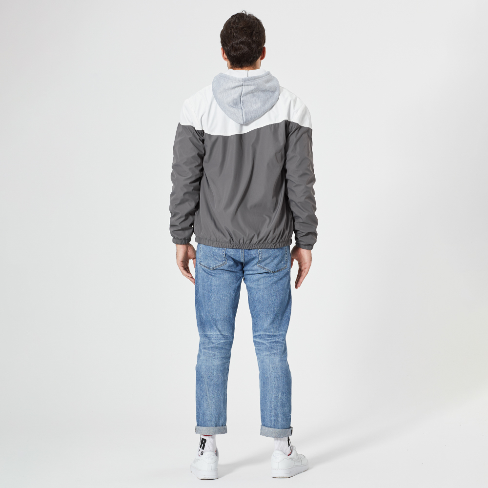 Men Casual Sports Jacket Full Zipper Cut