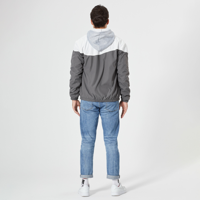 Men Casual Sports Jacket Full Zipper Cut